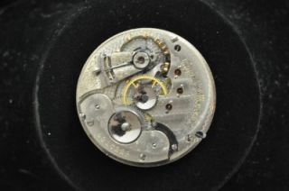 Vintage 16 Size Elgin Convertible Pocket Watch Movement Grade 50
