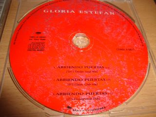GLORIA ESTEFAN Abriendo Puertas REMIXES CD Single 1995 Latin Pop