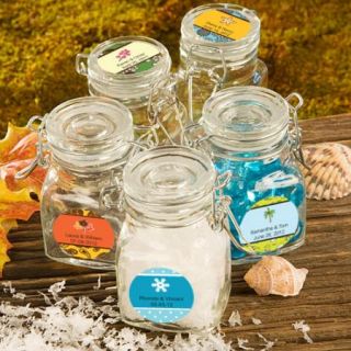 84 Personalized Fall Themed Apothecary Jar Favors