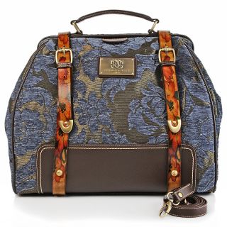  tapestry carpet frame bag with leather trim rating 20 $ 124 94 s h $ 8