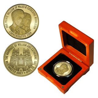 128 215 coin collector prince william and kate 24k gold plated