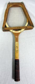 Wilson Ellsworth Vines Signature Model Vintage Tennis Racket 4 3 4