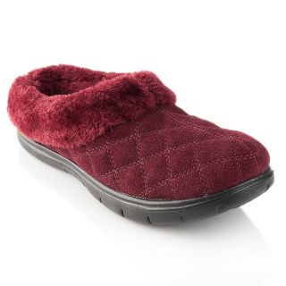 139 021 as seen on tv tony little cheeks fit body quilted suede clog
