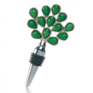 149 126 sorelle sorelle peacock green wine stopper note customer pick