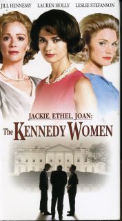 THE KENNEDY WOMEN Jackie, Ethel & Joan VHS Jill Hennessey Lauren Holly