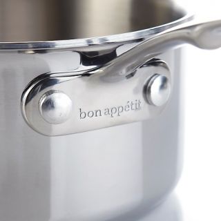 Bon Appétit Tri Ply Clad Stainless Steel Cook Set   15 Piece