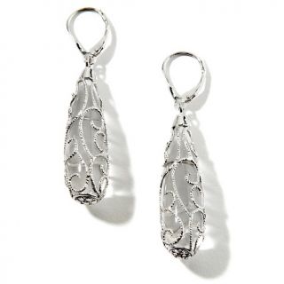 130 421 argento e vanita argento e vanita crystal quartz teardrop