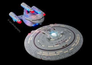 Star Trek TNG Enterprise D All Good Things SHIP