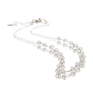  herkimer quartz 20 stone sterling silver necklace rating 3 $ 159 90