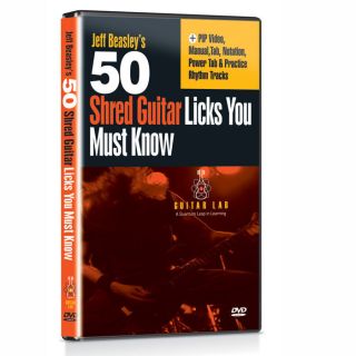 50 Shred Licks You MUST Know DVD from Brookstone