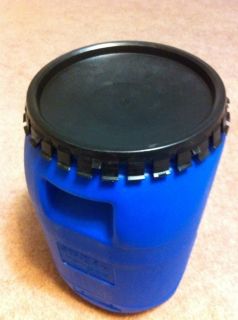 8 gallon Barrel Drum Plastic blue Food grade new