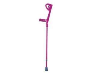 Euro Style Light Weight Aluminum Crutches One Pair