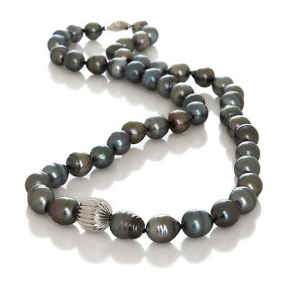 Designs by Turia 10 11mm Cultured Tahitian Pearl Sterling Silver Fancy