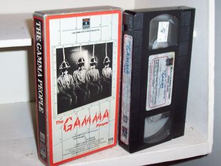  The Gamma People 1955 VHS Eva Bartok RCA