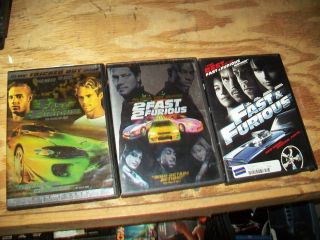 DVD collection Fast and the Furious SET collection First 3 Original