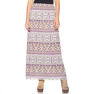 162 946 curations with stefani greenfield patterned runway skirt note
