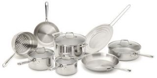 Emerilware Pro Clad Stainless Steel Tri Ply 12 Piece Cookware Set New