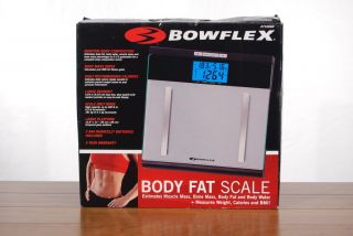 Bowflex Body Fat Bathroom Scale Composition Muscle Mass BMI Weight by