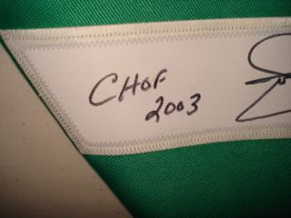 Joe Theismann Hand Signed Autographed Go Irish Chof 2003 Football