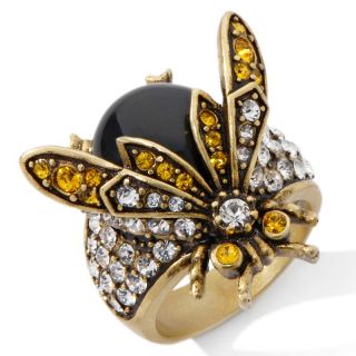 168 311 heidi daus bug off crystal accented ring note customer pick