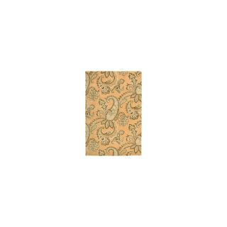 Rizzy Home Destiny Hand Tufted Gold Paisley Multi Rug