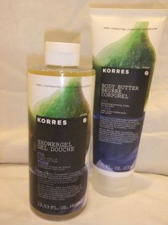  Korres Fig Ultra Hydratng Bath and Body Duo