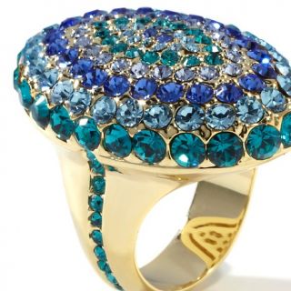 Jewelry Rings Fashion AKKAD Splendorista Pavé Crystal Oval