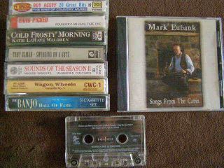 Lot Music Cassette Tapes Mark Eubank CD Roy Acuff Bluegrass Tony