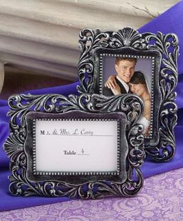 60 Baroque Place Card Holder / Picture Frame   Wedding Favors