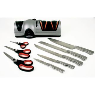 Presto EverSharp Electric Knife Sharpener + Ragalta 5 Pc Cutlery