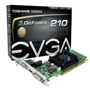 EVGA NVIDIA GeForce 210 1GB DDR3 01g P3 1312 LR New