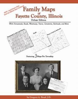 Genealogy Family Maps Cemetery Fayette County Illinois