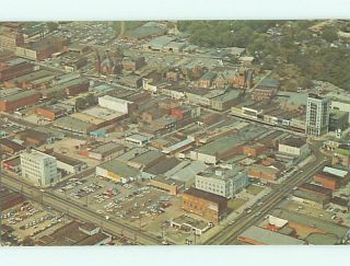  Pre 1980 Aerial Town View Fayetteville North Carolina V3619