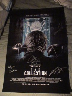 The Collection Poster Signed Josh Lucas Emma Fitzpatrick