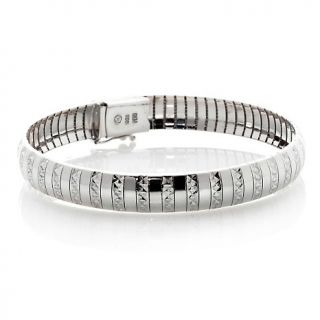 180 987 michael anthony jewelry sterling silver diamond cut omega