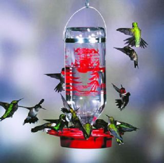 ORIGINAL BEST 1 HUMMINGBIRD FEEDER 32 oz. GLASS BOTTLE MADE IN U.S.A.