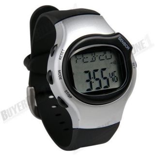 Sports Fitness Watch Calories Counter Heart Rate Pulse Monitor