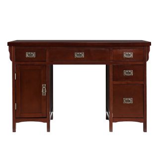 Dustin Computer Desk in Dark Cherry