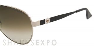 NEW Emporio Armani Sunglasses EA 9704/S BROWN 480CC EA9704 AUTH