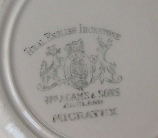  China REAL ENGLISH IRONSTONE Vintage Staffordshire EMPRESS CEREAL BOWL