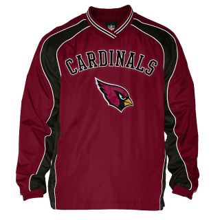 193 315 g iii nfl slotback pullover colorblock jacket cardinals note