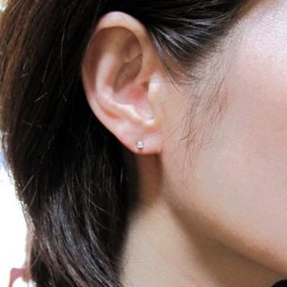 Sydney Evan Cubebead Diamond Earrings WhiteGold Jewelry