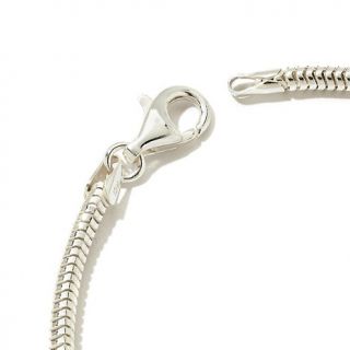 Jewelry Charms Charm Bracelets CSI Sterling Silver Snake Chain