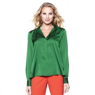202 966 vince camuto satin henley blouse note customer pick rating 5 $