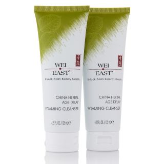 189 099 wei east wei east china herbal foaming cleanser duo note