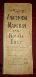  Minders Anatomical Manikin of The Female Body Published IN1905