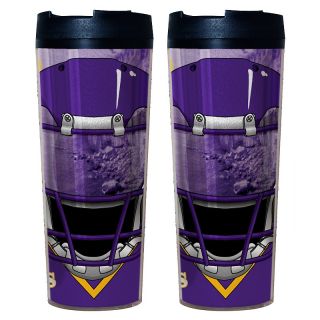 203 984 football fan nfl set of 2 travel tumblers with lids