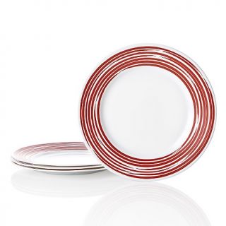 208 139 joy mangano strokes of color set of 4 premier dinner plates