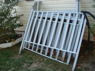 Aluminum Fence with All Hardware for Above Ground Pool