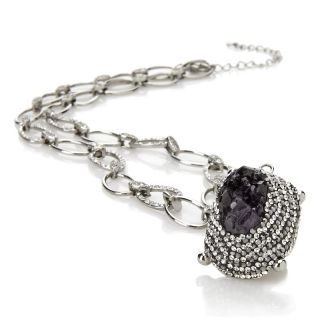 205 737 colleen lopez statement of art amethyst rough pendant and